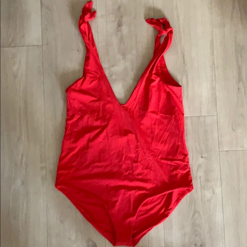 NWOT Red One-Piece Swimsuit